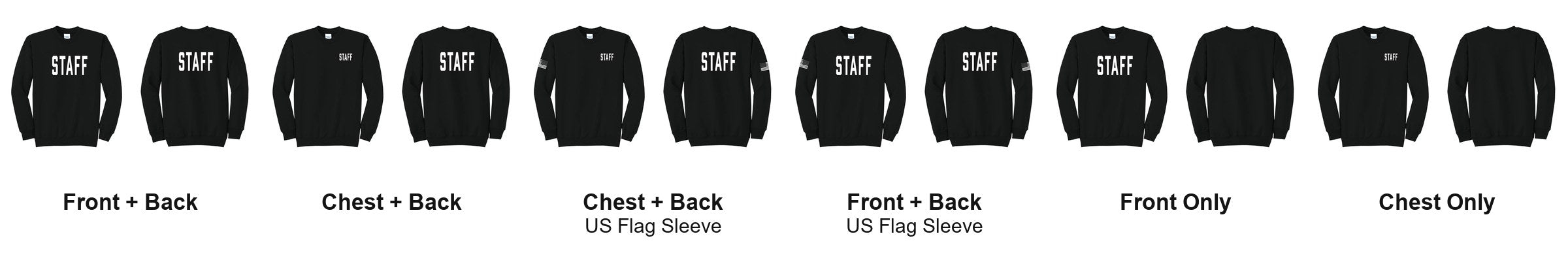 STAFF print layouts