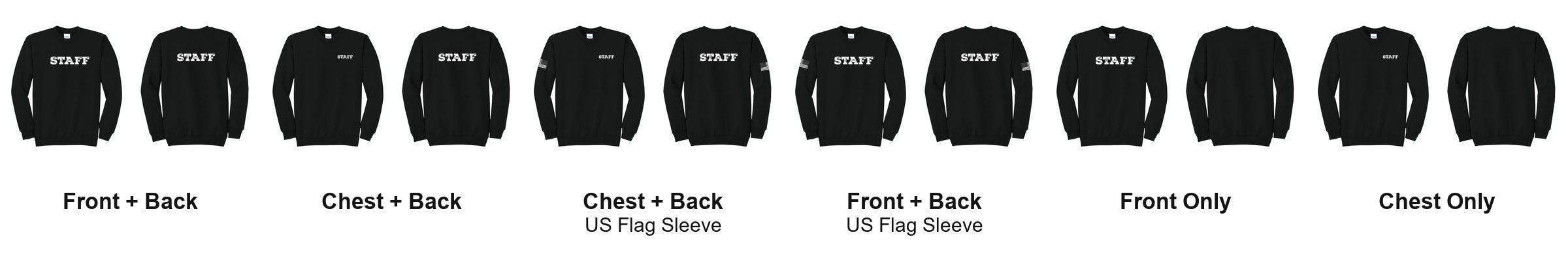 STAFF print layouts