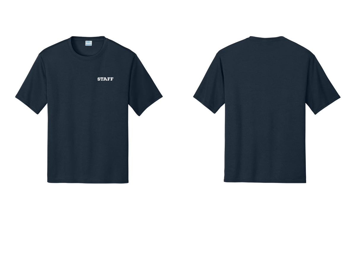 NYC Factory Staff Performance T-Shirt (Rustic) - Chest Only - Navy