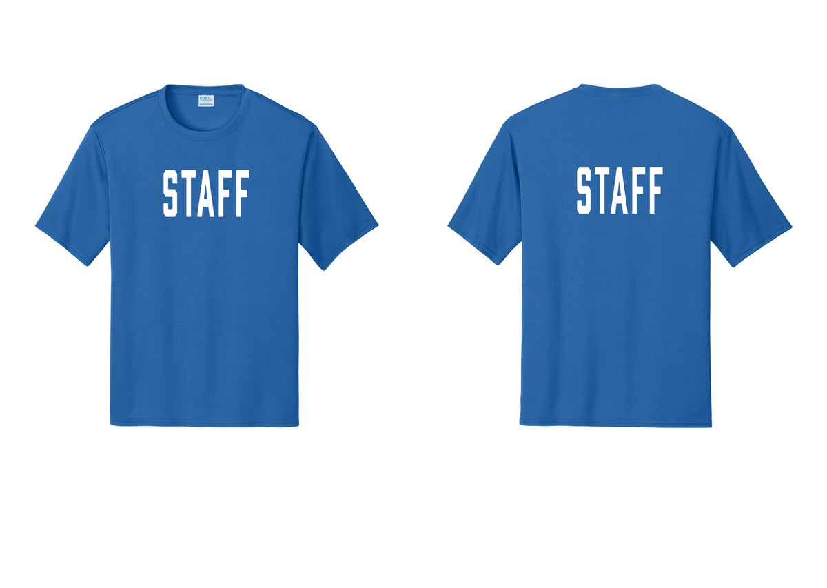 NYC Factory Staff Performance T-Shirt (Classic) - Front + Back - Royal