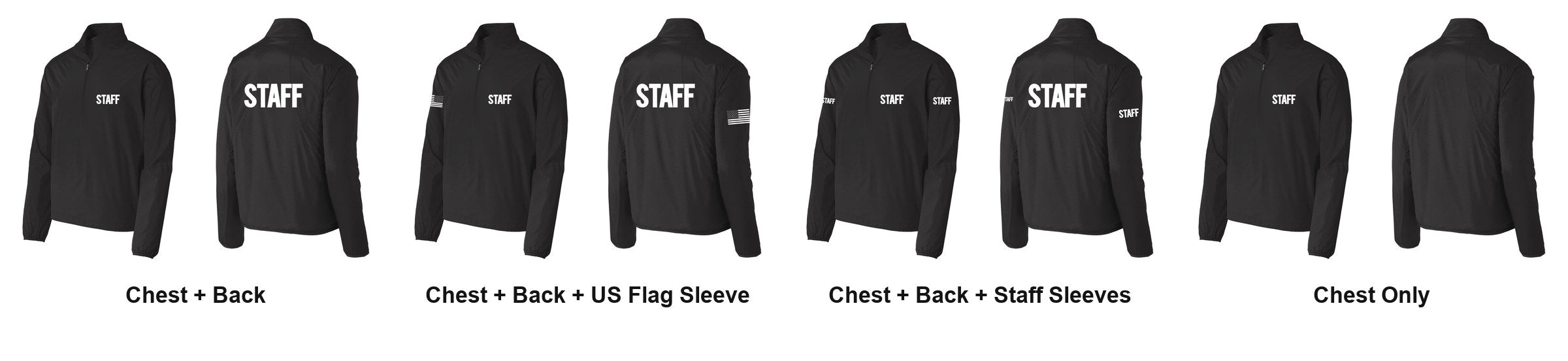 STAFF print layouts