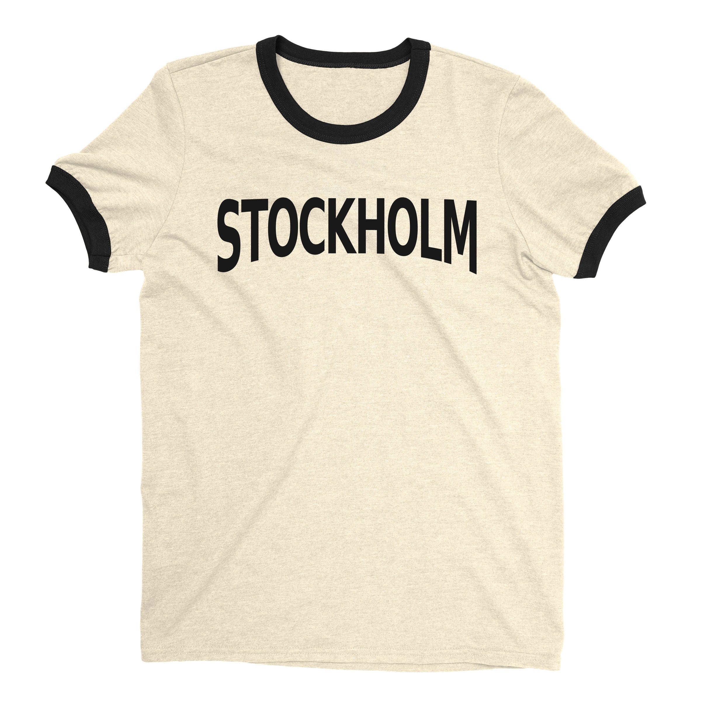 Stockholm Ringer Tee — Natural