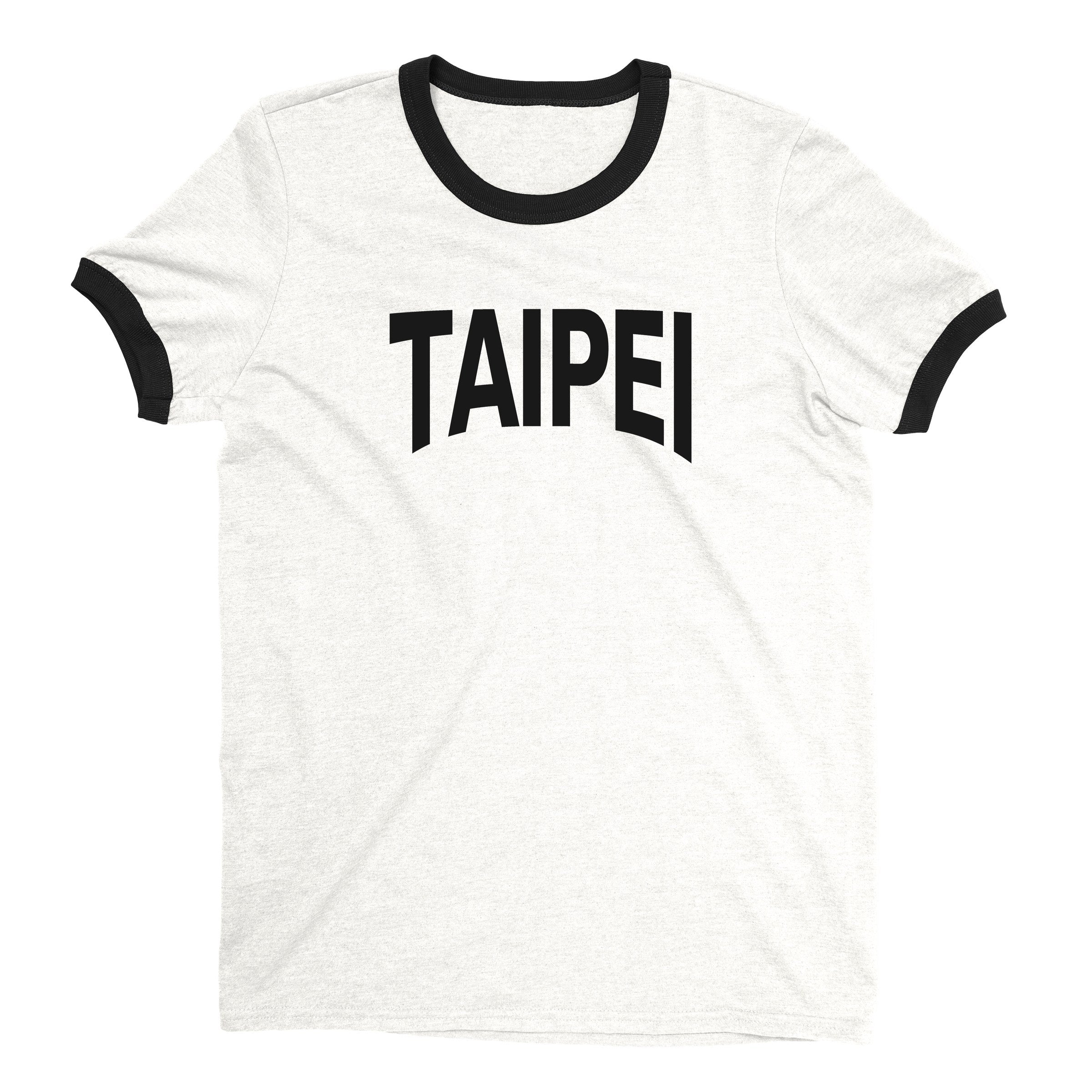 Taipei Ringer Tee — White