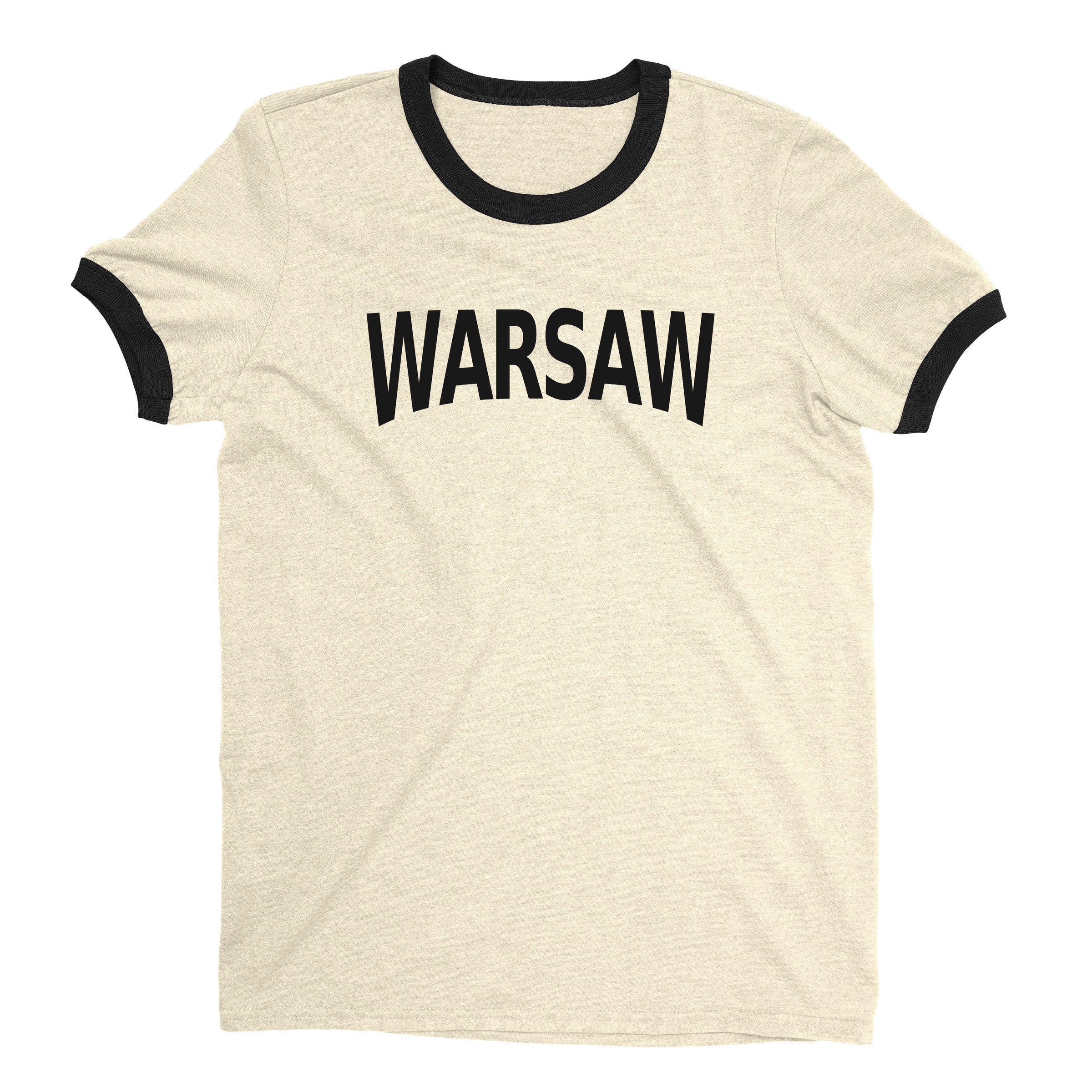 Warsaw Ringer Tee — Natural