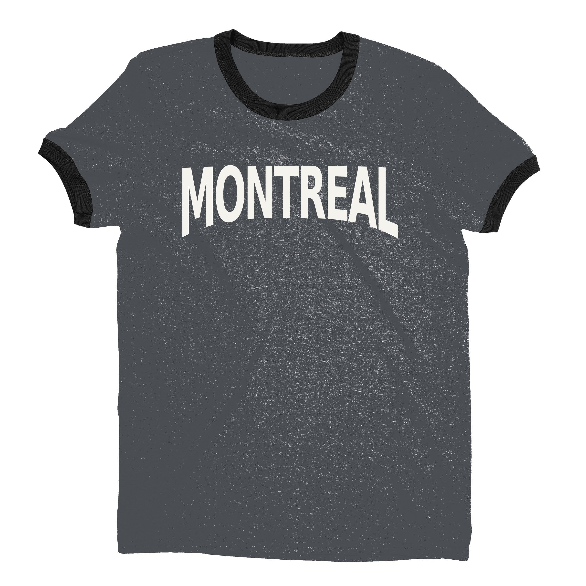 Montreal Ringer Tee — Dark Heather