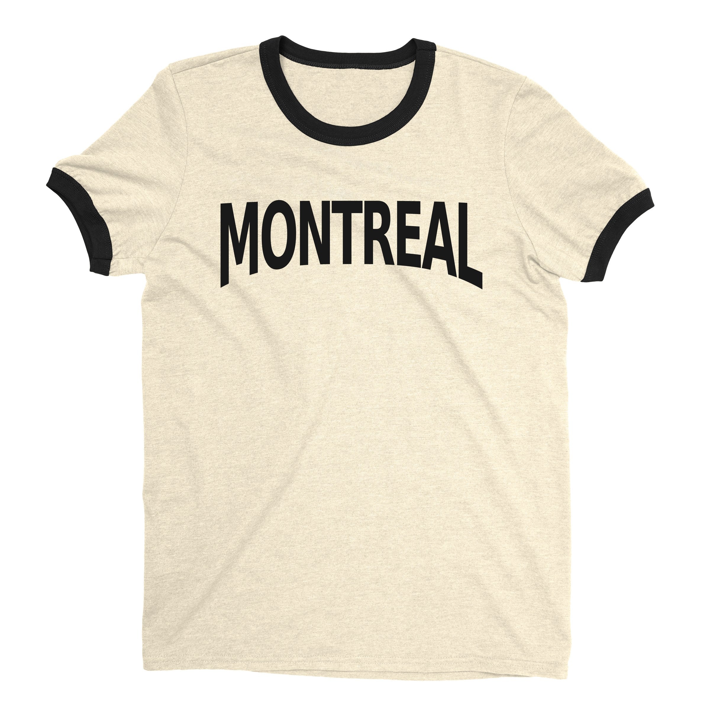 Montreal Ringer Tee — Natural