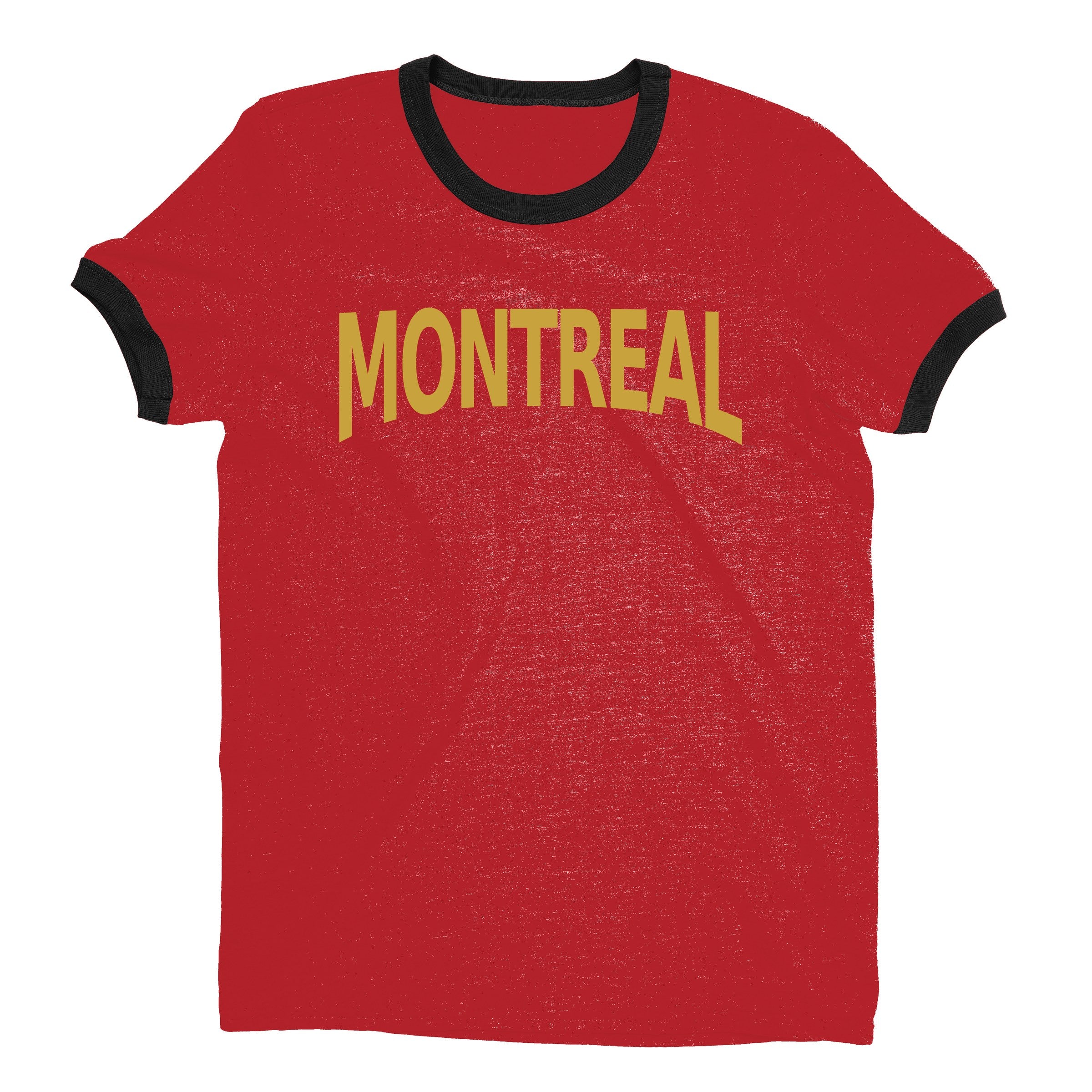 Montreal Ringer Tee — Red