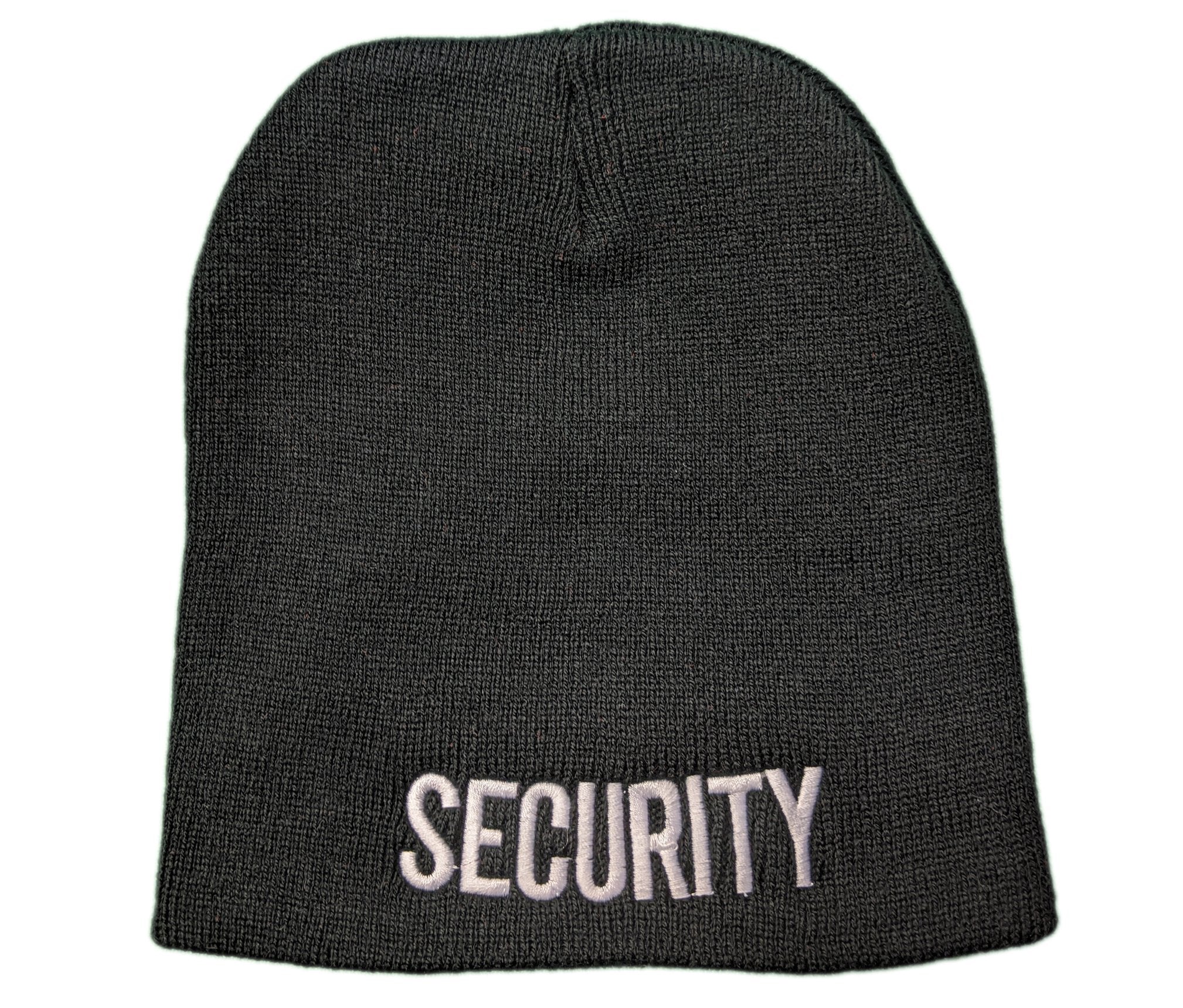 NYC Factory Men's Security Knit Cap Beanie USA Embroidered Winter Hat