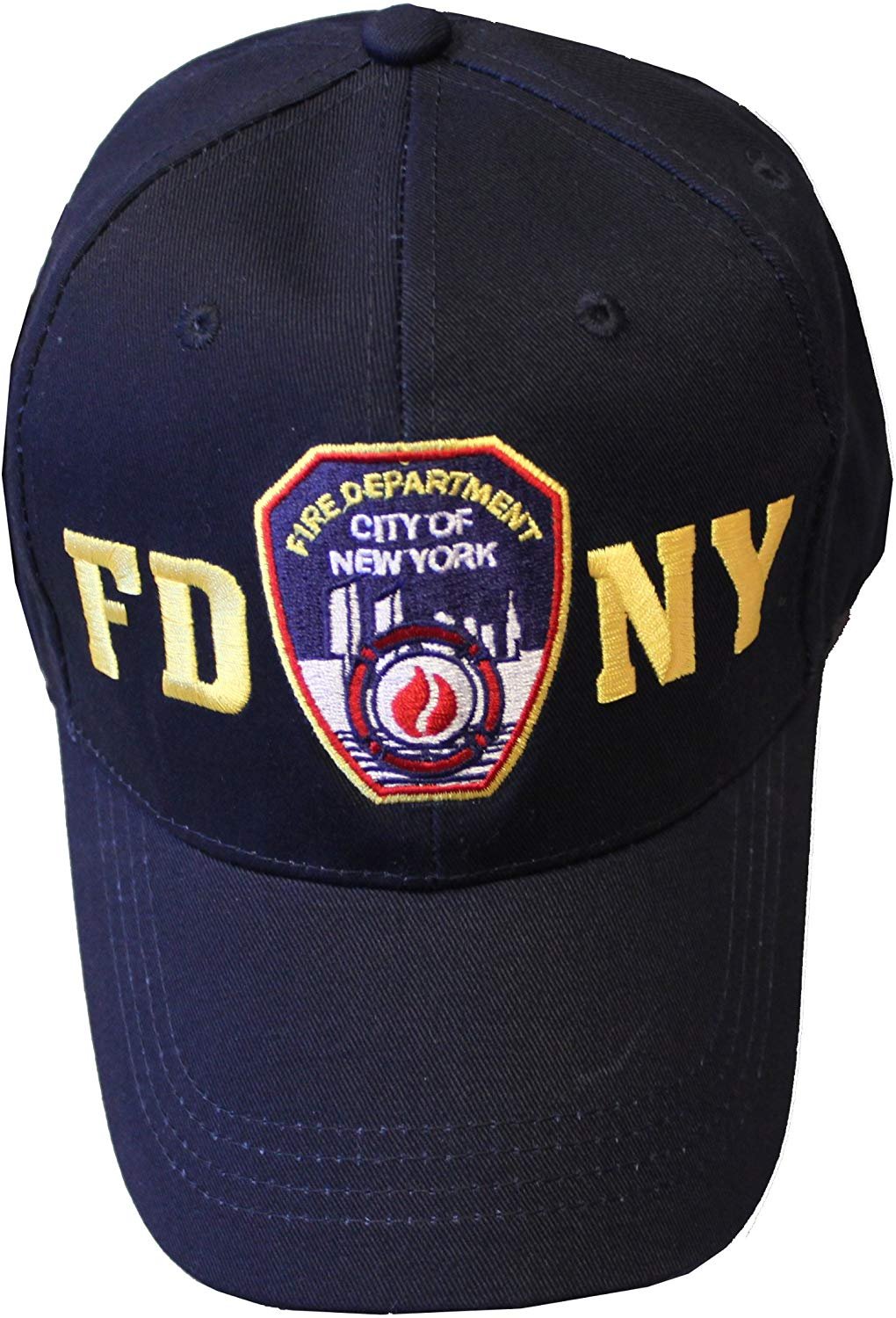 New York's Tiniest Hero: Baby Hat with Official FDNY Logo (Navy Blue)