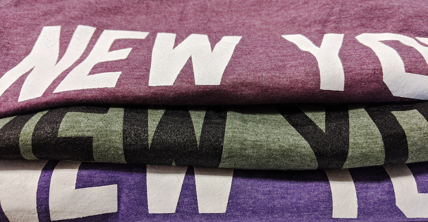 New York City - Heather Colored Ringspun Cotton Men's Tees