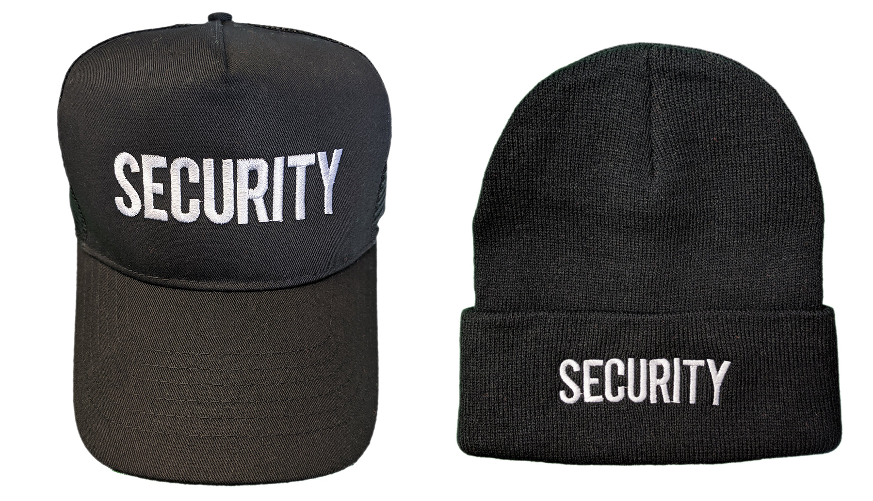 Security Baseball Hats & Beanies