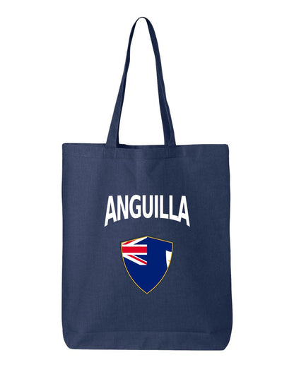 Anguilla Soccer Tote Bag — Arched National Crest | NYC Factory