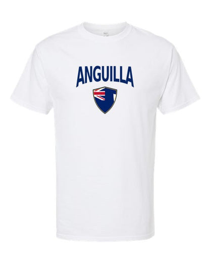 Anguilla Arched Crest Soccer Tee — NYC Factory