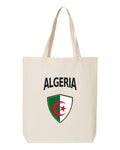 Algeria Soccer Tote Bag 2026 — Arched National Crest | NYC Factory