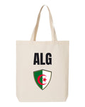 Algeria Soccer Tote Bag 2026 — National Crest Badge | NYC Factory