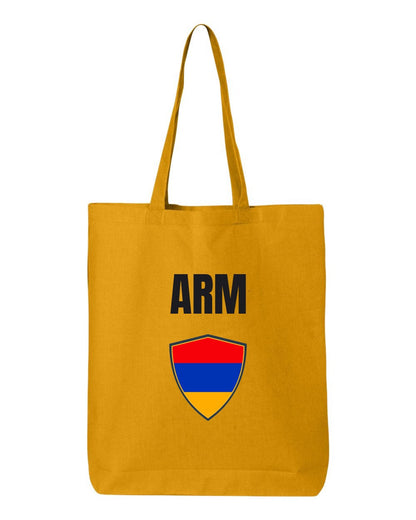 Armenia Soccer Tote Bag — National Crest Badge | NYC Factory