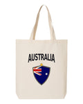 Australia Soccer Tote Bag 2026 — Arched National Crest | NYC Factory