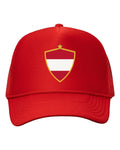 Austria Soccer Trucker Cap 2026 — Retro National Crest | NYC Factory