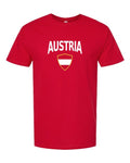 Austria 2026 Soccer Arched Crest Plain Tee -- NYC Factory