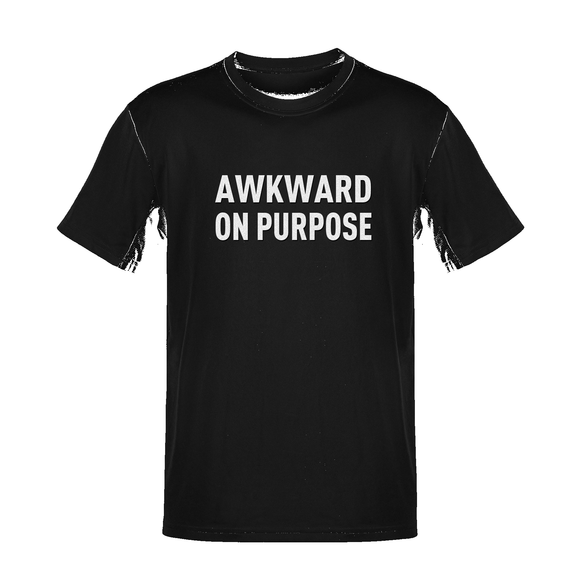 Unisex Awkward On Purpose Soft Cotton Tee