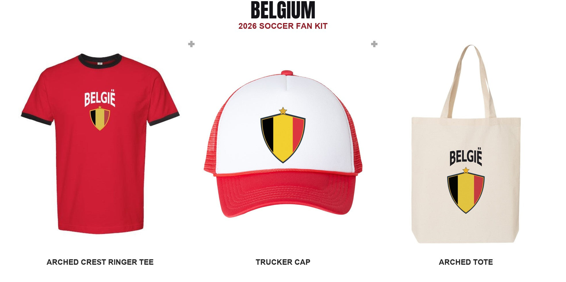 BEL 2026 Soccer Fan Kit