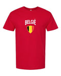 Belgium 2026 Soccer Arched Crest Plain Tee -- NYC Factory