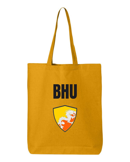 Bhutan Soccer Tote Bag — National Crest Badge | NYC Factory