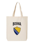 Bosnia and Herzegovina Soccer Tote Bag 2026 — Arched National Crest | NYC Factory