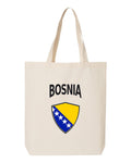 Bosnia and Herzegovina Soccer Tote Bag 2026 — Arched National Crest | NYC Factory