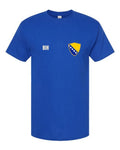 Bosnia and Herzegovina Soccer Tee 2026 — Retro National Crest | NYC Factory