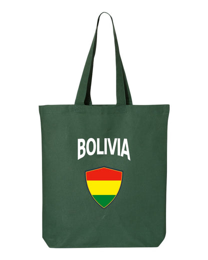 Bolivia Soccer Tote Bag — Arched National Crest | NYC Factory