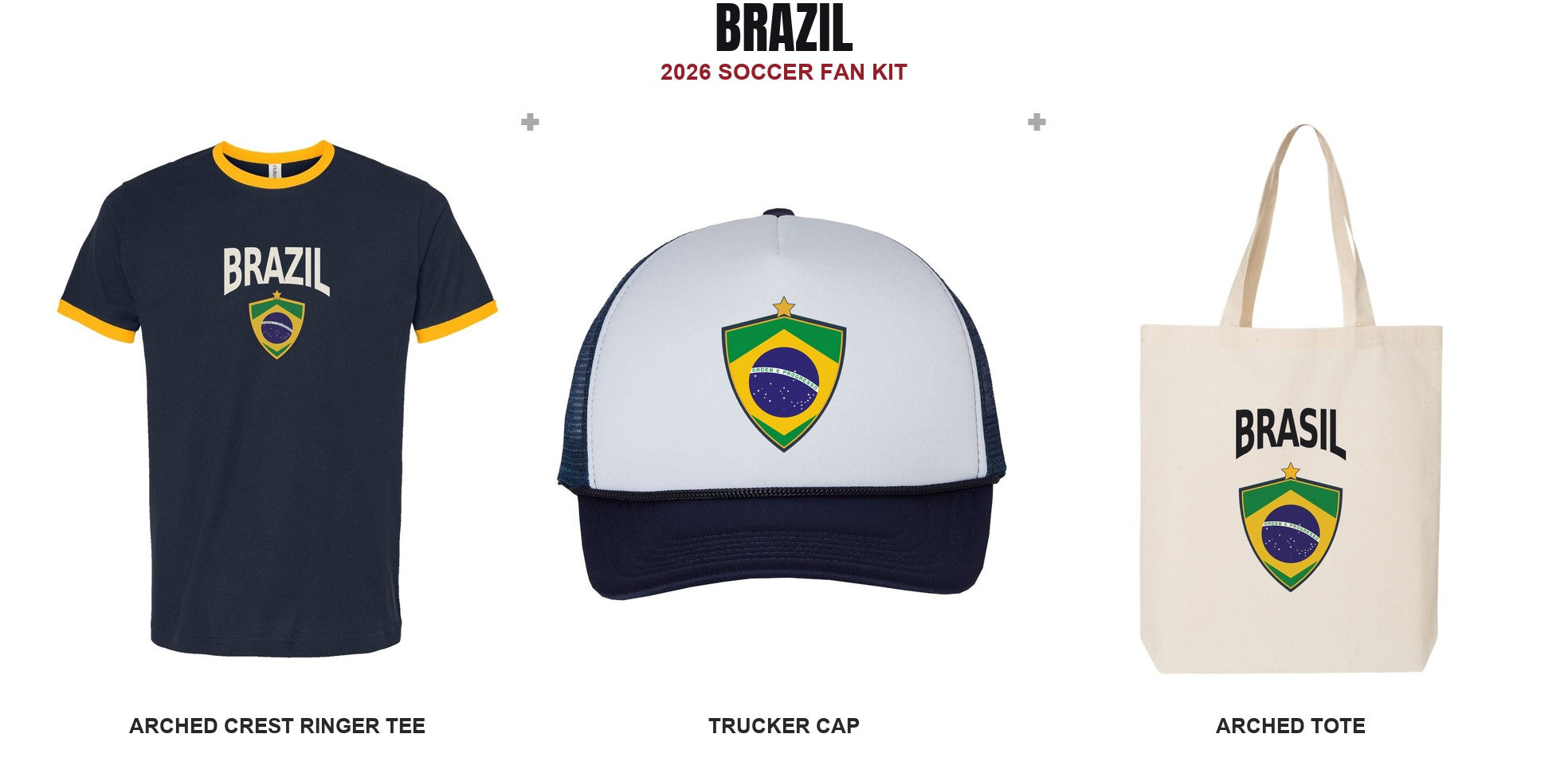 BRA 2026 Soccer Fan Kit