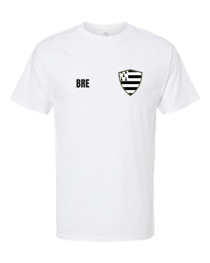 Brittany Soccer Tee — Retro National Crest | NYC Factory
