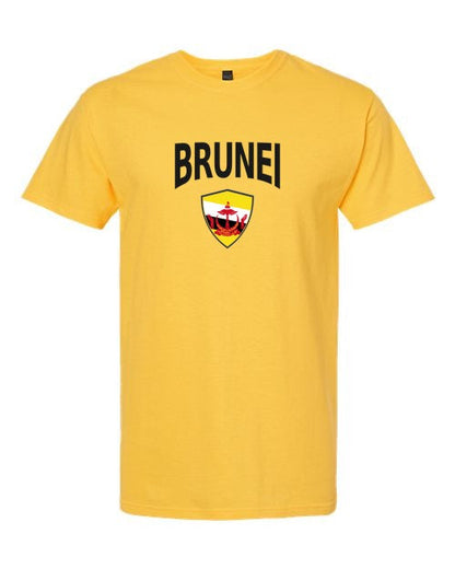 Brunei Arched Crest Soccer Tee — NYC Factory