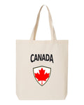 Canada Soccer Tote Bag 2026 — Arched National Crest | NYC Factory