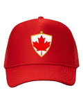 Canada Soccer Trucker Cap 2026 — Retro National Crest | NYC Factory