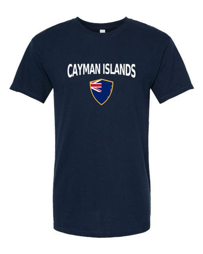 Cayman Islands Arched Crest Soccer Tee — NYC Factory