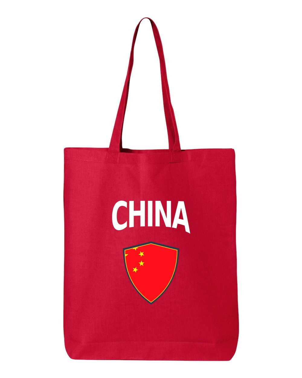 China Soccer Tote Bag — Arched National Crest | NYC Factory
