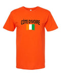 Ivory Coast Soccer Tee 2026 — Classic Name & Flag | NYC Factory