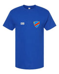 DR Congo Soccer Tee 2026 — Retro National Crest | NYC Factory
