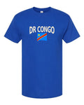 DR Congo Soccer Tee 2026 — Classic Name & Flag | NYC Factory