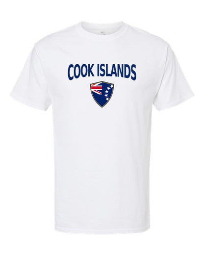 Cook Islands Arched Crest Soccer Tee — NYC Factory
