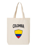 Colombia Soccer Tote Bag 2026 — Arched National Crest | NYC Factory