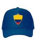 Colombia Soccer Trucker Cap 2026 — Retro National Crest | NYC Factory