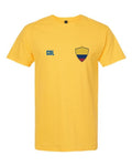 Colombia Soccer Tee 2026 — Retro National Crest | NYC Factory