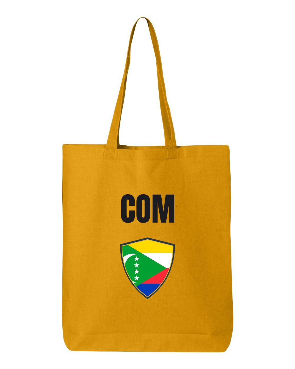 Comoros Soccer Tote Bag — National Crest Badge | NYC Factory