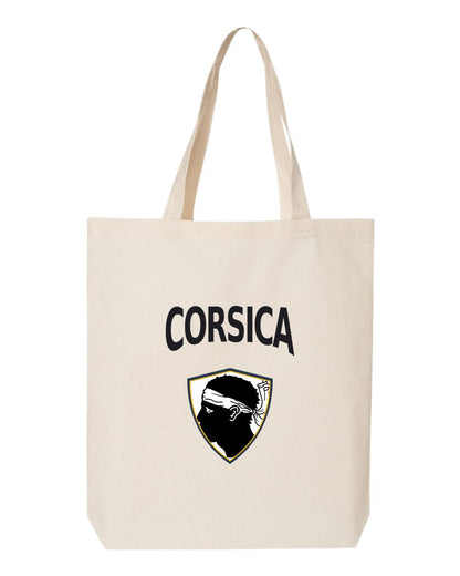 Corsica Soccer Tote Bag — Arched National Crest | NYC Factory