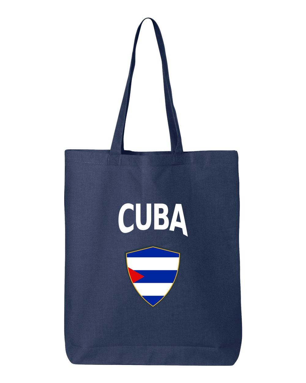 Cuba Soccer Tote Bag — Arched National Crest | NYC Factory