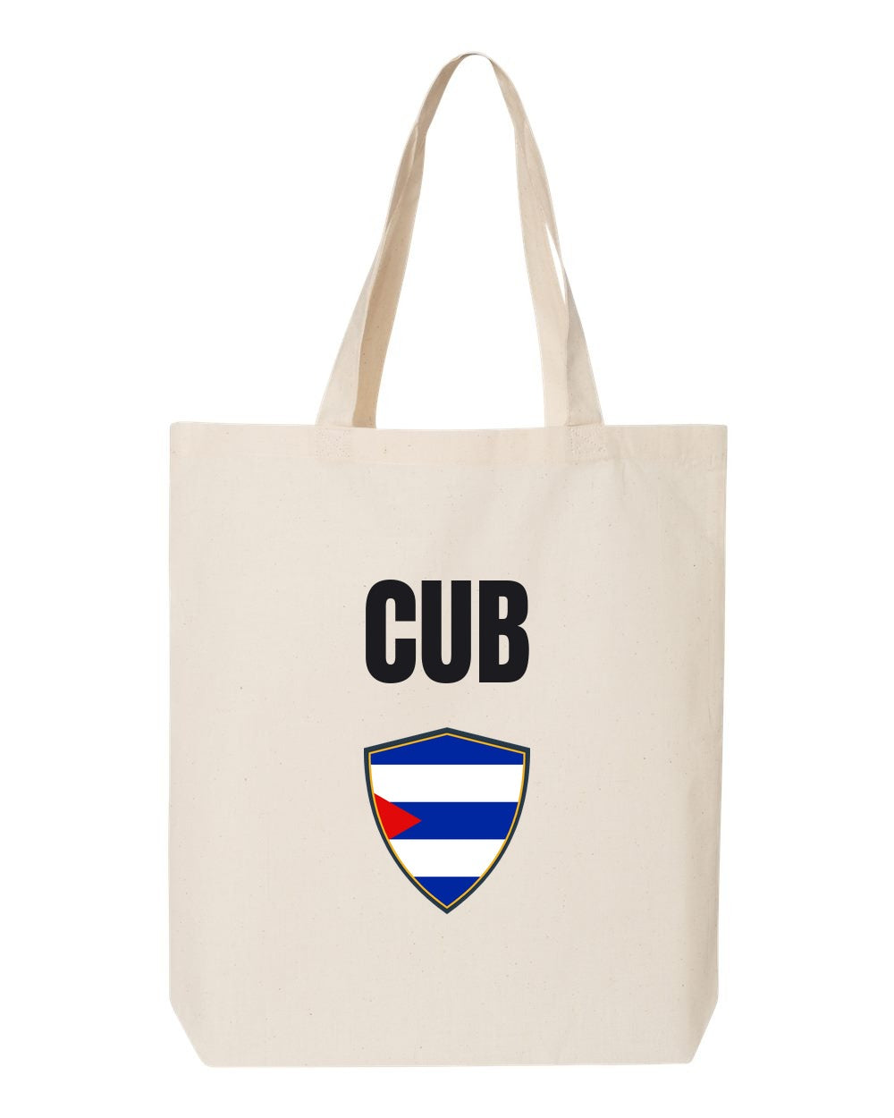 Cuba Soccer Tote Bag — National Crest Badge | NYC Factory