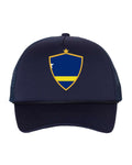 Curaçao Soccer Trucker Cap 2026 — Retro National Crest | NYC Factory